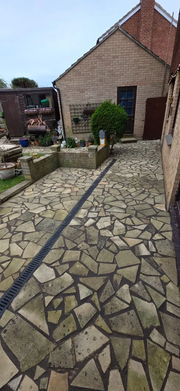 Porcelain & Stone Patios by Flex Property Services