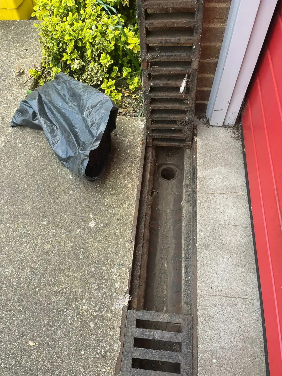 Drain unblocking and channel drain maintenance in Felixstowe by FLEX PROPERTY SERVICES.